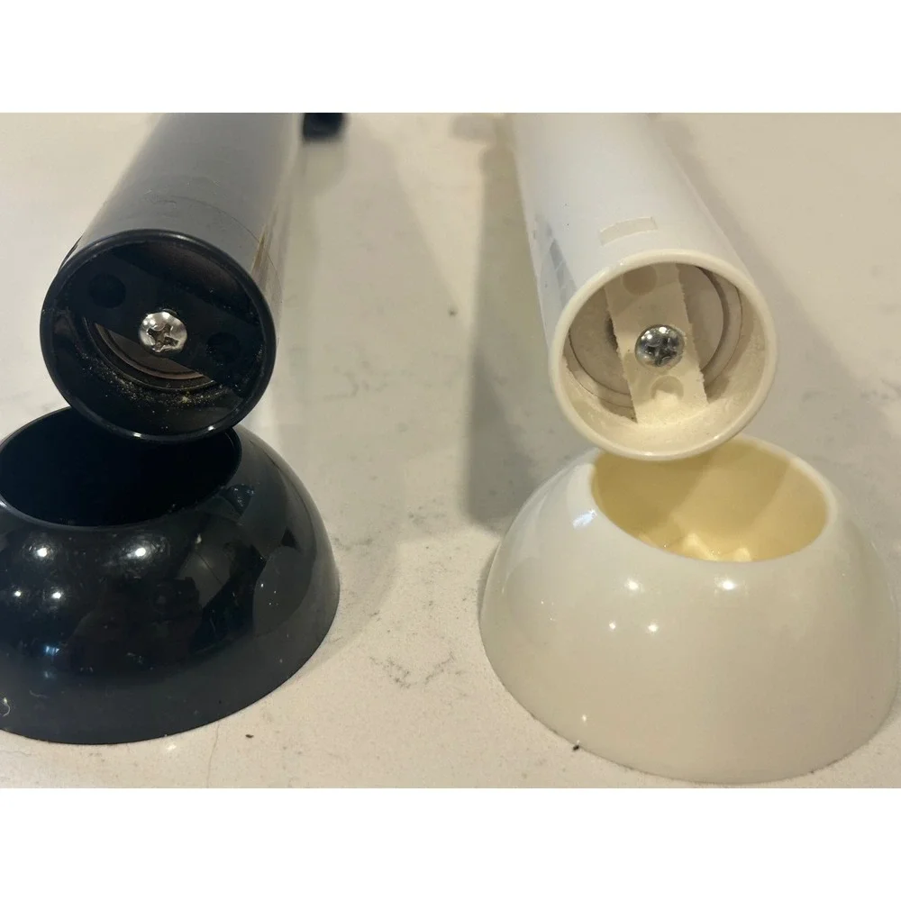 Unicorn Magnum Salt and Pepper Mill Set Black and White Grinder Pair